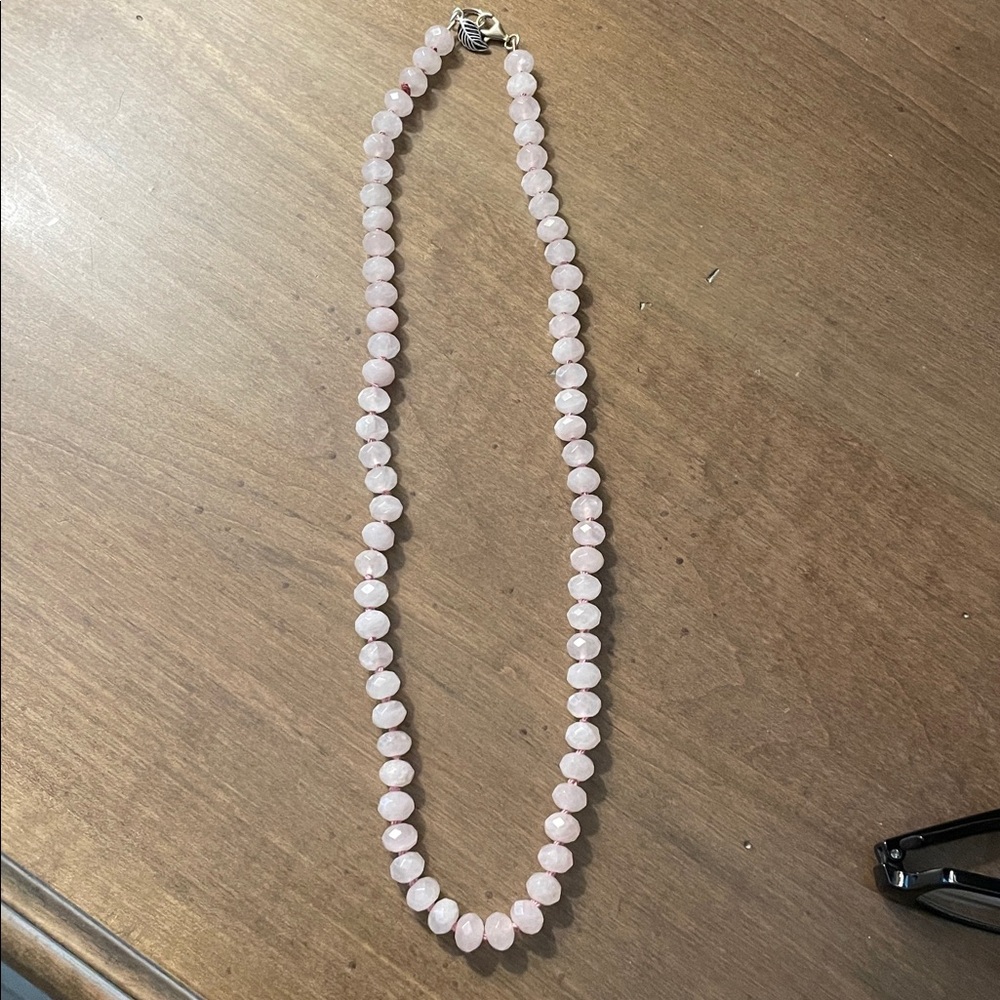 Pink Beaded Necklace